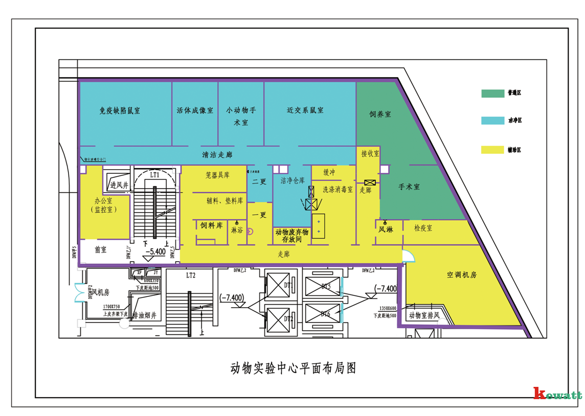 動(dòng)物實(shí)驗室平面設計圖